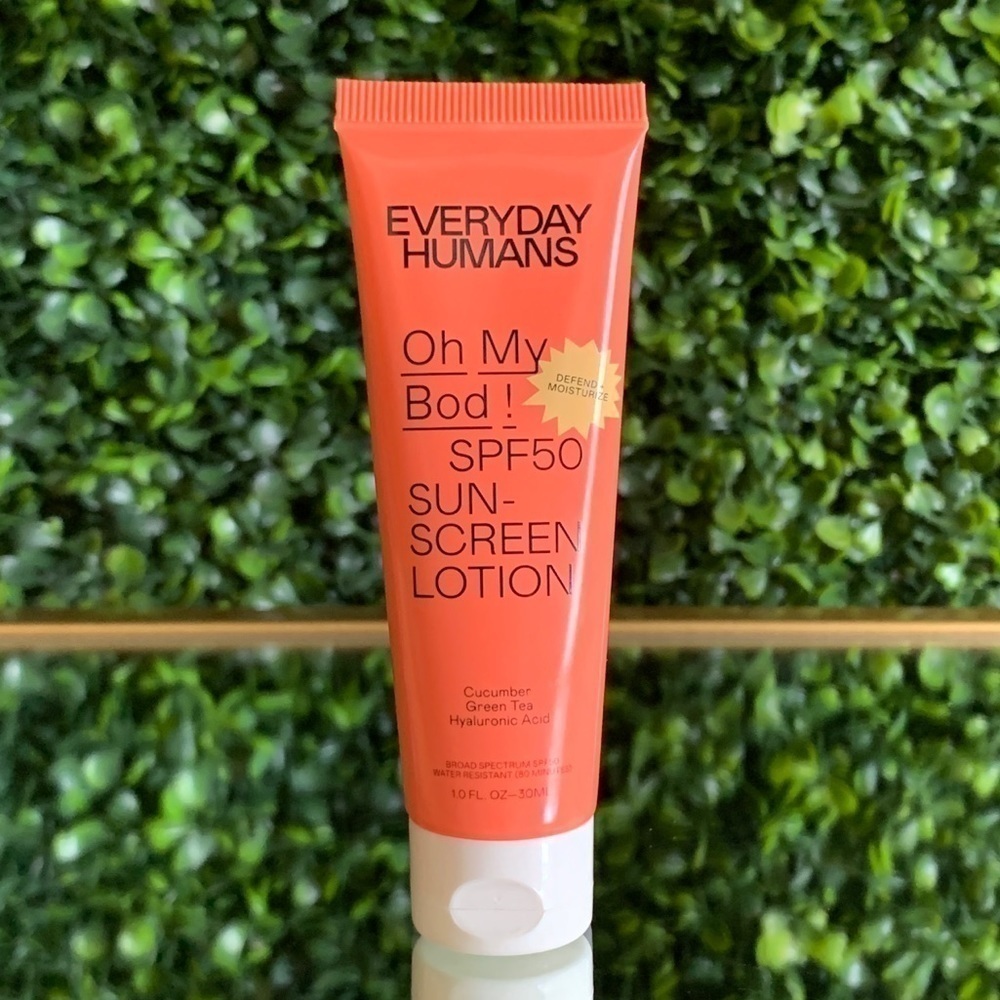 Everyday Humans Oh My Bod SPF50 Sunscreen Lotion | NEW Mini Travel Size | *READ*